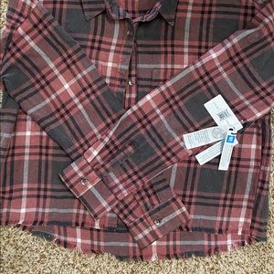 Treasure bond crop shirt w/fringe